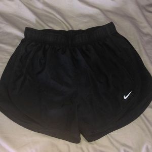 all black NIKE running shorts!